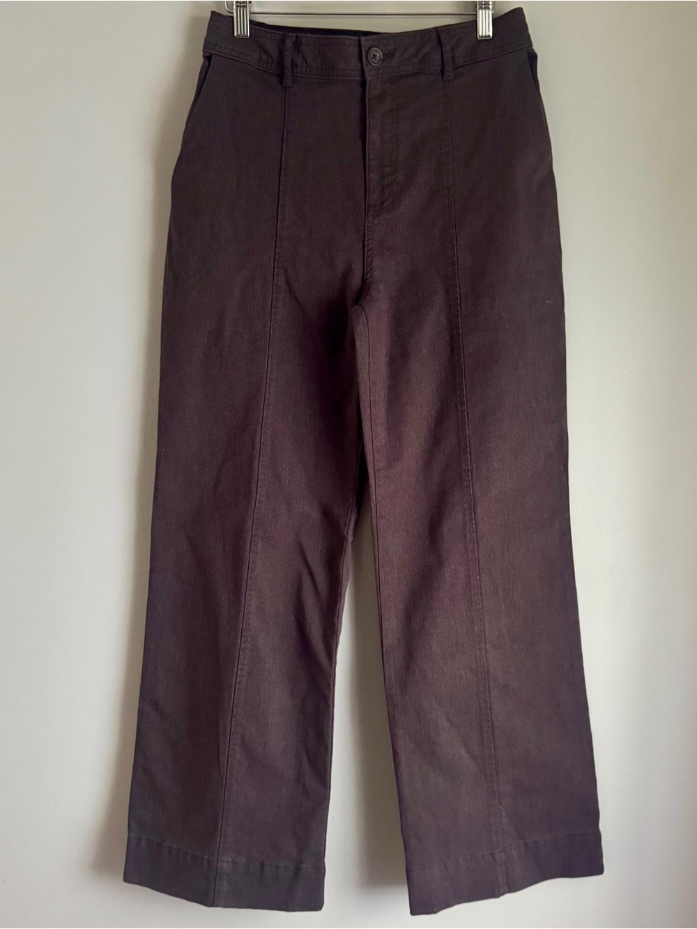 Bagatelle Collection NWT Brown Wide Leg High Rise Pants Size 8